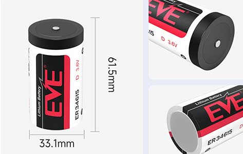 EVE ER34615 3.6V 19000mAh 锂亚一次性电池在家用燃气灶中的卓越应用